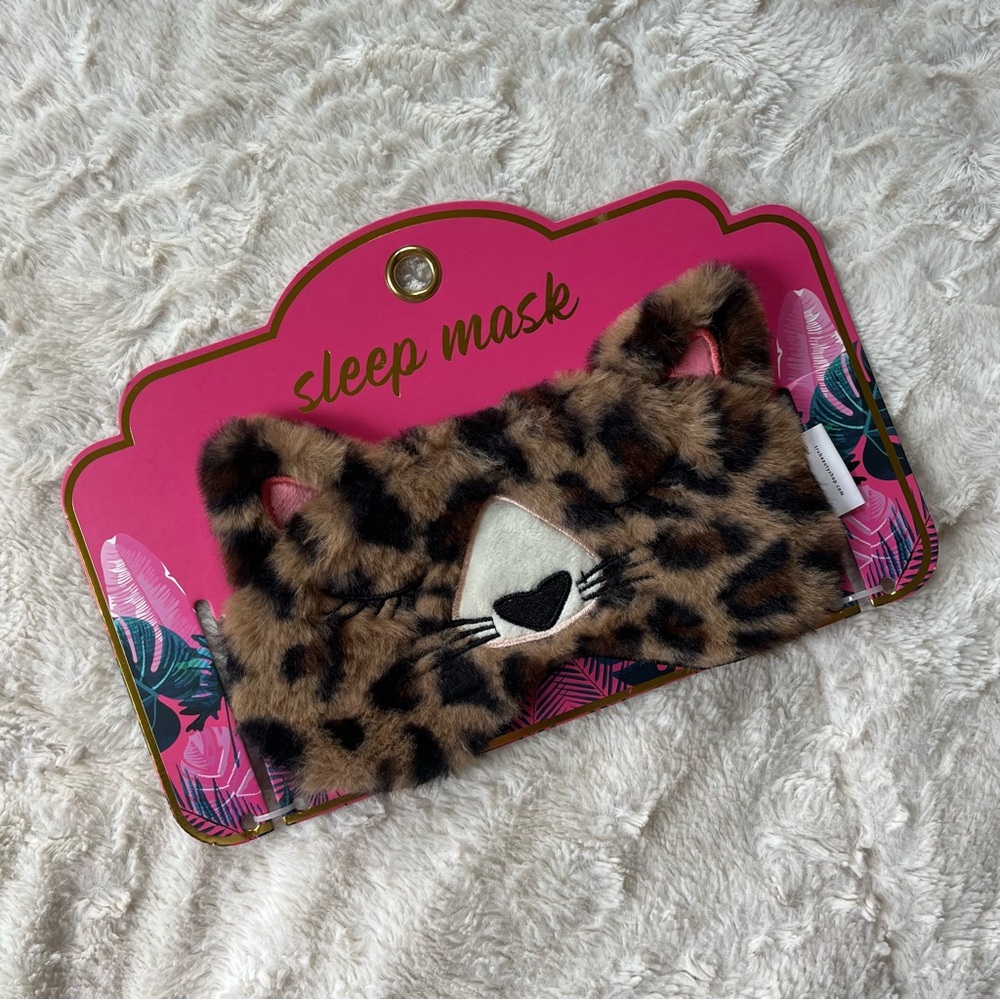 Leopard Print Sleep Mask